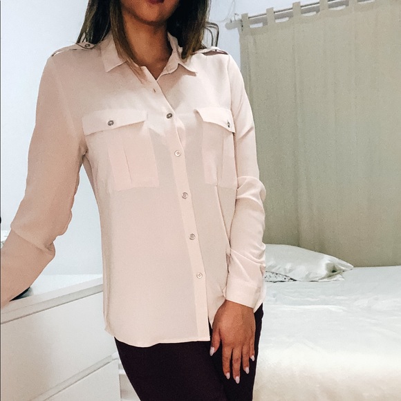 Forever 21 Blouse • Cream - Picture 1 of 1